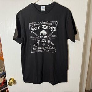 Men’s Delta Black San Diego Graphic Tee